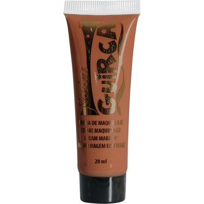 Barva na obličej a tělo hnědá