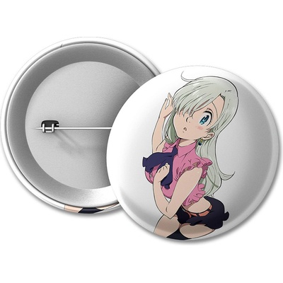 Nanatsu no Taizai placka Elizabeth 50 mm