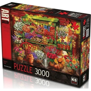 KS Games Авторски Пъзел от 3000 части - Цветарска Сергия (120х85)