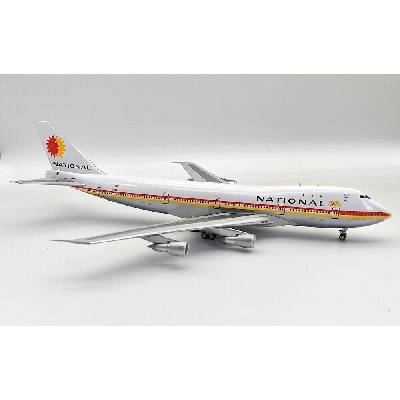 Inflight200 B747-135 National Airlines 1970sSun King colors 1:200