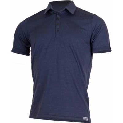 Lasting LAMEL 5229 pánská merino polo košile modrá