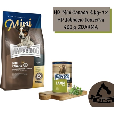 Happy Dog Supreme Mini Canada Grainfree 4 kg
