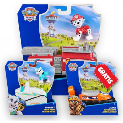 ПРОМОЦИЯ: Пес патрул основни превозни средства Маршал + Евърест + Зума Безплатно (as_6071209_6071217_6071225)