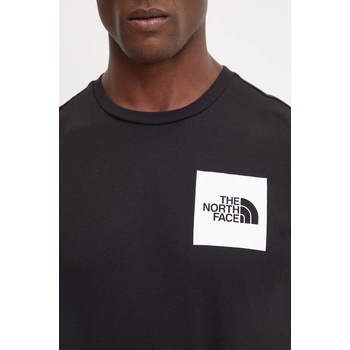 The North Face Тениска The North Face Fine Tee в черно с апликация NF0A8A6MJK31 (NF0A8A6MJK31)