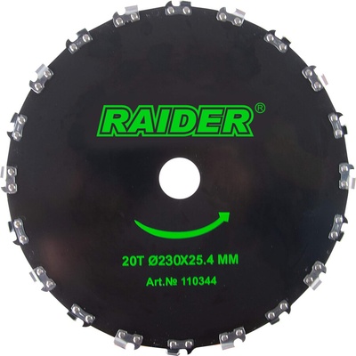 Raider Диск за коса за дърво 20T Ø230x25.4 mm (110344)