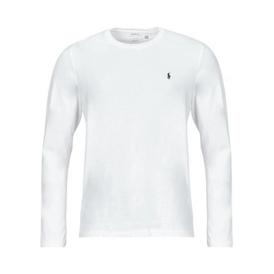 Polo Ralph Lauren Trička s dlouhými rukávy LS CREW NECK Bílá