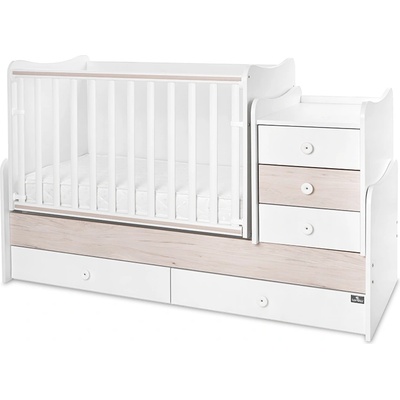 Lorelli ЛЕГЛО maxi plus new 70/160 БЯЛО/СВЕТЪЛ ДЪБ-3box (10150580045p)