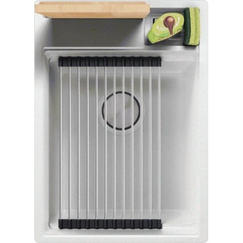 Image 1 of Твоят Стил Бяла гранитна кухненска мивка Осло 40 Премиум 380 x 530 мм