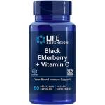 Life Extension Black Elderberry + Vitamin C [60 капсули]