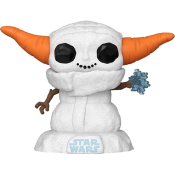 Funko Pop Star Wars The Mandalorian Holiday Grogu Snowman #748 9cm