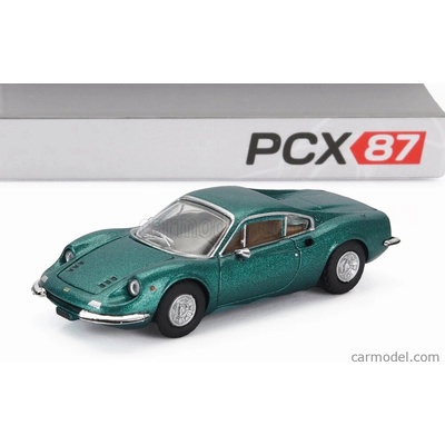 PREMIUM CLASSIXXS FERRARI DINO 246 GT 1969 GREEN MET 1:87