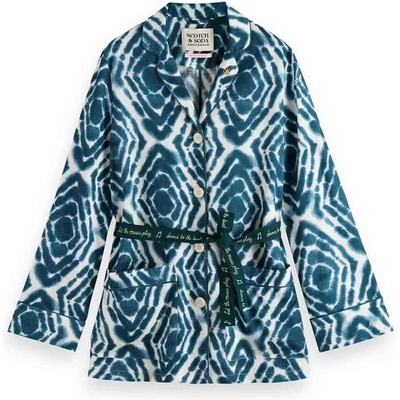 Scotch & Soda Сако Scotch & soda 173139 blazer - Green (Disco Tie Dye Bottle Green)