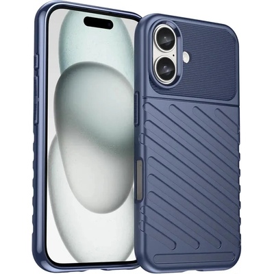 HQWear Кейс Thunder за iPhone 16, син (Thunder case iPhone 16 blue)