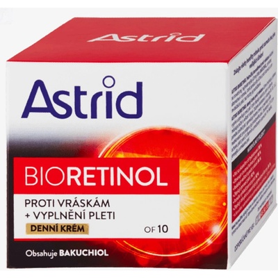 Astrid Bioretinol denní krém proti vráskám + vyplnění pleti OF 10 50 ml