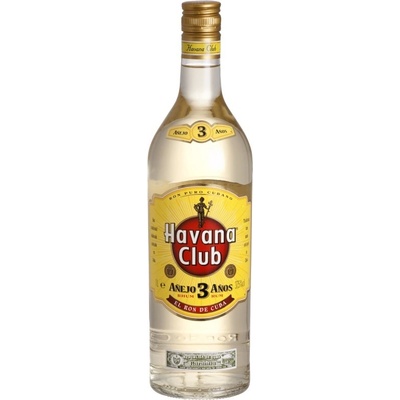 Havana Club Anejo 3y 40% 1 l (holá láhev)