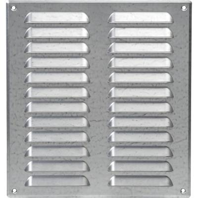 Ventishop KVMp 260 x 280 kovová hranatá větrací mřížka se síťkou pozink. ocel