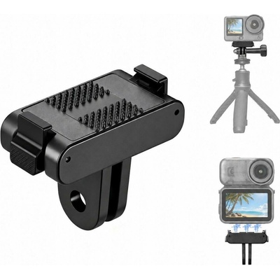 Puluz Magnetický držák s rychloupínacím magnetem a držákem GoPro pro DJI Osmo Action 6 / Nano / PULUZ / PU1079B