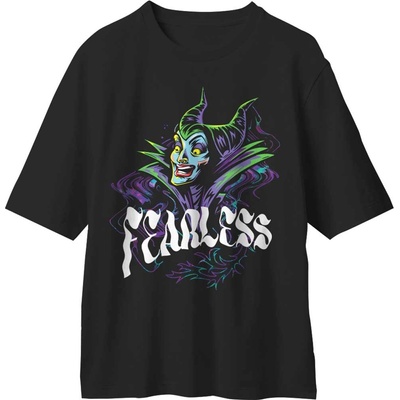 Disney tričko sleeping Beauty Fearless Maleficent čierne