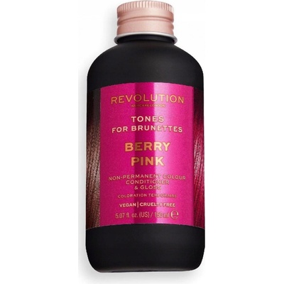 Revolution Haircare London Tones For Brunettes Berry Pink 150 ml