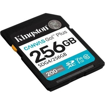 Kingston SDXC 256GB Canvas Go Plus SDG4/256GB