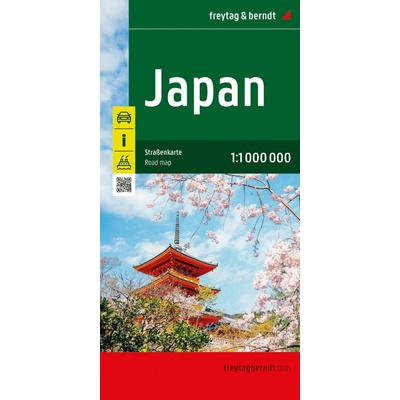 Japonsko 1:1 000 000 / silniční mapa