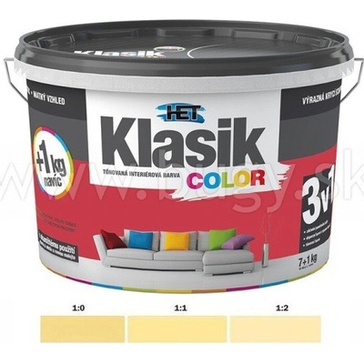 Klaisik Color, 0637 žltooranžová 4kg