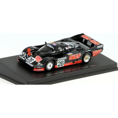 Porsche 956 26 2nd Le Mans 1984 Spark Model 1:64
