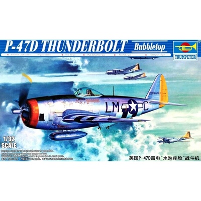 Trumpeter P-47D Thunderbolt Bubbletop 1:32