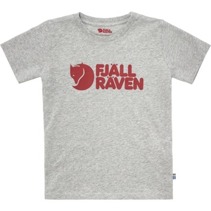 Fjällräven Детска тениска Fjällräven Kid's Fjällräven Logo T-Shirt - Grey / Melange - размер 152 (EU) (704-2211-0219)