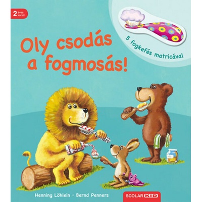 Oly csodás a fogmosás