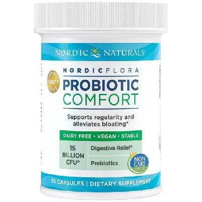 Nordic Flora Probiotic Comfort | 15 Billion Active Cells [30 Гел капсули]