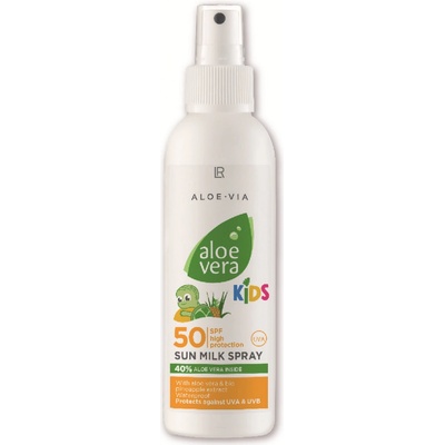 LR Health Beauty Aloe Vera Kids Sun SPF50 opalovací mléko spray 150 ml