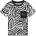 GUESS Тъмно синьо- бяла тениска за мини момче Guess с джоб