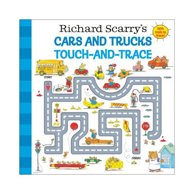 Richard Scarry's Cars and Trucks Touch-And-Trace