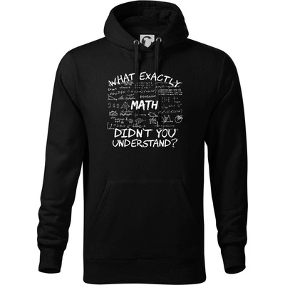 What exactly didnt you understand Math mikina Cape s kapucí černá