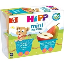 HiPP mini dezert jablka-hrušky BIO 4x100g
