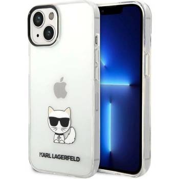 KARL LAGERFELD Кейс Karl Lagerfeld KLHCP14MCTTR за iPhone 14 Plus 6.7"", твърд, clear /, прозрачен, Choupette Body