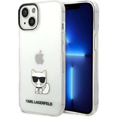KARL LAGERFELD Кейс Karl Lagerfeld KLHCP14MCTTR за iPhone 14 Plus 6.7"", твърд, clear /, прозрачен, Choupette Body