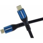 PremiumCord USB-C cable (USB 3.2 GEN 2x2, 5A, 100W, 20Gbit/s) 1m, cotton braid