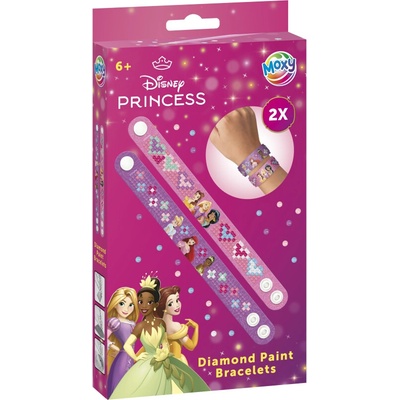 Grafix diamantové náramky 2ksDisney Princess – Zbozi.Blesk.cz