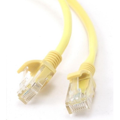 Gembird PP12-1M/Y Eth patch c5e UTP 1m, žlutý
