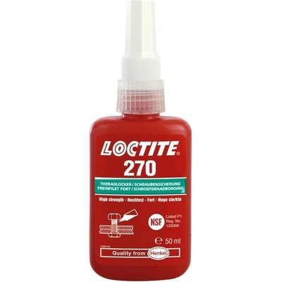 Lepidlo do závitů, vysokopevnostní, 50 ml - Loctite 270