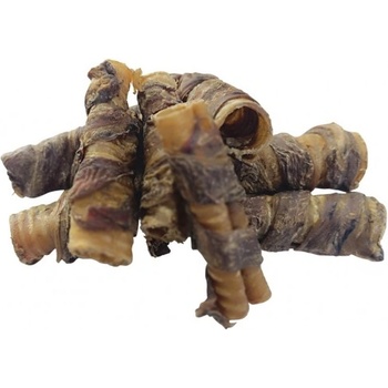 NOBBY Nature - лакомство за куче - Сушена телешка трахея с телешко месо - 15 см - 2 бр - Германия - 50764