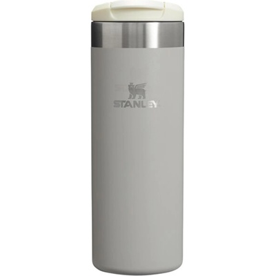STANLEY 1913 Aerolight Transit Thermo Mug 0.47L - Keeps Hot for 6 Hours - Dishwasher Safe - Coffee Mug To Go Leak-Proof - Compatible with Common Car Drink Holders - Thermos Flask - Ash - 10-10787-216