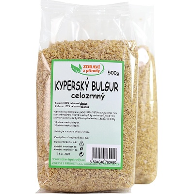 Green Apotheke Bulgur pšeničný celozrnný 0,5 kg