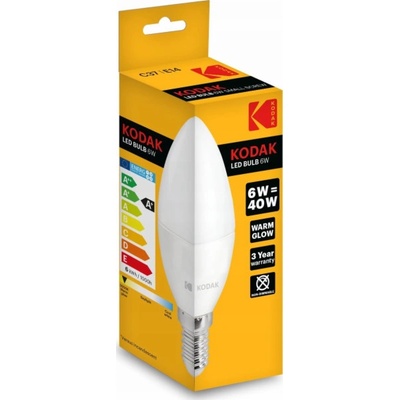 Kodak led žárovka 6w 40w E14 480lm 3000k