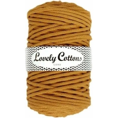 Bavlněná šňůra Lovely Cottons 5mm - Mustard