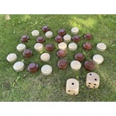 Backgammon - (drevený) Hra +: bez hracej plochy