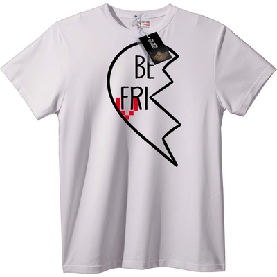 NOONEBRAND Тениска Разбито сърце Berri - XS, Black