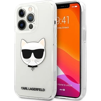 KARL LAGERFELD Калъф Karl Lagerfeld KLHCP13XCTR Choupette Head, за iPhone 13 Pro Max, прозрачен (KF000766)